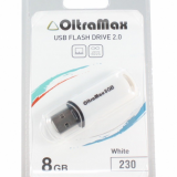 USB  8GB  OltraMax  230  белый